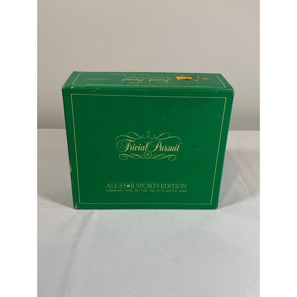 New Vintage Trivial Pursuit ALL STAR SPORTS Edition Subsidiary Card Set 1981